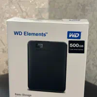 هارد اکسترنال وسترن المنت ۵۰۰ گیگ WD Element 500GB|قطعات و لوازم جانبی رایانه|تهران, فلسطین (میدان انقلاب)|دیوار