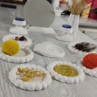 ساخت انواع ظروف سنگی دکوری و هفت سین و گلدان|مجسمه، تندیس، ماکت|کوهدشت, |دیوار