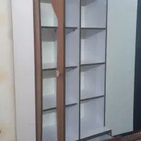 کتابخانه MDF در حد نو|کتابخانه، شلف، قفسه‌های دیواری|اردبیل, |دیوار