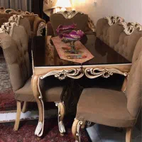 مبل و نهار خوری شش نفره|مبلمان خانگی و میز عسلی|تهران, سید خندان (جلفا)|دیوار