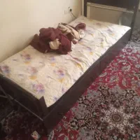 تخت خواب تک نفره  کشو دار