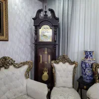 ساعت ایستاده چوبی