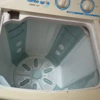 ماشین لباسشویی دوقولو سالم