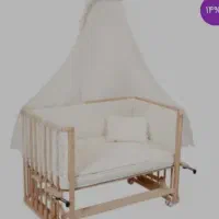 گهواره‌ کاملا نو ضد رفلکس نوزادی تاسه سال جا داره