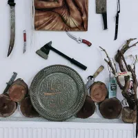 تابلو100ساله قدیمی مسی درورنیم متر