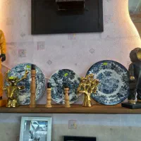 بشقاب دیواری جنس چینی اصلی