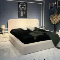تخت خواب دو نفره با طرح تـدی)/
