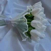 دسته گل لاله عروس