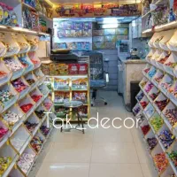 ررفروشگاه اقلام توضیع قفسه تک و تعداد استندخ