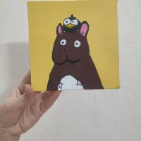 نقاشی روی بوم|تابلو، نقاشی، عکس|بیرجند, |دیوار