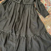 مانتو مشکی مجلسی سایز۴۲تا۴۴|لباس|ارومیه, |دیوار