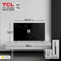 تلوزیون تی سی ال C635i سایز ۵۵ اینچ 4K Ultra HD|تلویزیون و پروژکتور|اصفهان, سپاهان‌شهر|دیوار