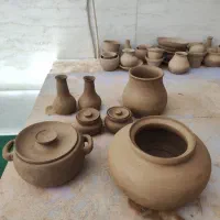آموزش سفالگری با چرخ، سفال دستی، مجسمه سازی|خدمات آموزشی|قم, انسجام|دیوار