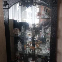 ویترین دو درب از بغل