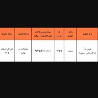 فروش حواله پارس نوآ