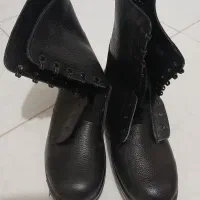 پوتین سربازی کفش کار کفش ایمنی بوت فانوسقه