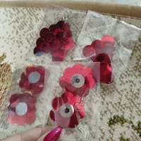 گوشواره پولکی یلدایی