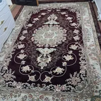 یه جفت فرش ۹ متری خاص رنگ لاکی فروشی|فرش|قم, ولیعصر|دیوار