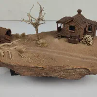 دکوری ، ماکت ، دیوراما دست ساز|مجسمه، تندیس، ماکت|یزد, |دیوار