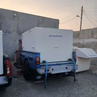 وانت نیسان یخچالدار404|خودرو سواری و وانت|کوخرد هرنگ, |دیوار