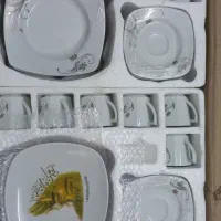 سرویس چینی۱۰۷ پارچه کلاسیک میشا طلا|ظروف سرو و پذیرایی|سمنان, |دیوار