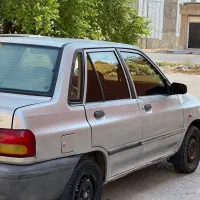 پراید نقره ای مدل ۸۸ دوگانه کارخونه