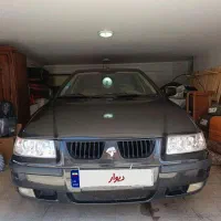 سمند LX 1392 مشکی بدون رنگ