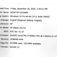 HP/ i7/ 512ssd/ 16ram/grafik 2amd|رایانه همراه|قم, حکمت شمالی|دیوار