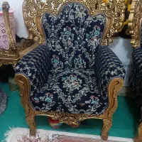 مبل ۷ نفره سلطنتی همراه عسلی|مبلمان خانگی و میز عسلی|کامیاران, |دیوار