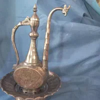 آفتابه لگن مسی الماس تراش