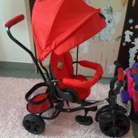 سه چرخه نوصندلی گردان(رو به مادر) برای سیسمونی بود|دوچرخه، اسکیت، اسکوتر|رشت, کوی عرفان|دیوار