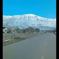 زمین حاشیه جاده باغرود ۱۰۰متر دوکله