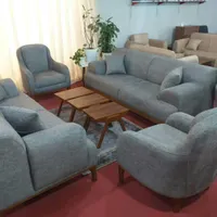 مبل مدل لیدو.‌‌ چوب روس پارچه تدی.‌ چکی بدون سود|مبلمان خانگی و میز عسلی|ساری, |دیوار