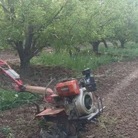 باغ زنی،دور درخت شخمزن رتیواتور تیلر