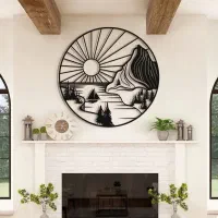 تابلو های فلزی و اکسسوری های دیواری|صنایع دستی و سایر لوازم تزئینی|اصفهان, کوی ولی عصر|دیوار