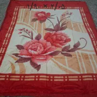 پتو گلبافت ۲ نفره نو با کاور