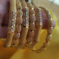 النگو طرح طلا رنگ ثابت کپی طلا|بدلیجات|شیراز, اصلاح‌نژاد|دیوار
