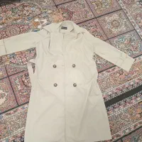 پالتو بارانی رنگ کرم
