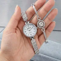 ساعت زنانه ست دستبندی ضدآب