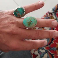 انگشتر فیروزه کلکسیونی. زیبا|بدلیجات|سنندج, |دیوار