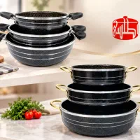 سرویس تابه گرانیتی دو دسته و تک دسته .پخش کلی مشهد