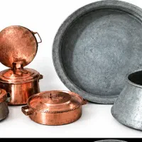 ظروف مسی قدیمی و آنتیک