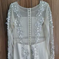 لباس مجلسی کارشده بلند