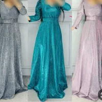 کرایه لباس مجلسی اکلیلی زیبا سایز ۳۸