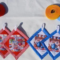 حوله ودستگیره اشپزخانه|سفره، حوله، دستمال آشپزخانه|رفسنجان, |دیوار