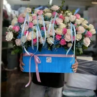 گل رز طبیعی .ودسته گل طبیعی با گل رز وگل های خوشگل|گل و گیاه طبیعی|کرج, حصارک پایین|دیوار