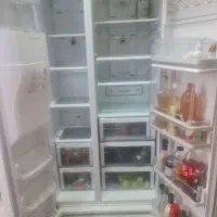 یخچال سامسونگ ساید بای ساید اصل کره ،سالم ،جادار|یخچال و فریزر|همدان, |دیوار