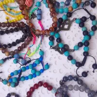 دستبندمهره ای ست نو|بدلیجات|تبریز, |دیوار