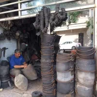 سطل بنایی سطل بار بری جیری سطل چاه کنی  مقنی گری