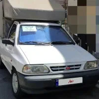 پراید وانت ۱۵۱ مسقف چادری بیرنگ و کم کارکرد